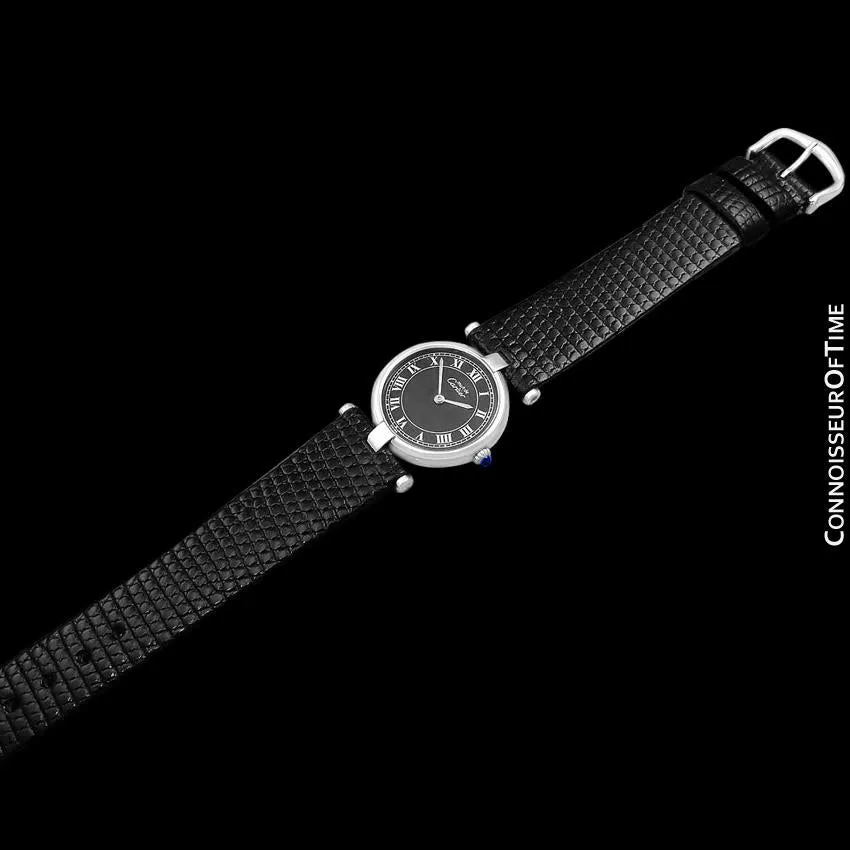 Must De Cartier Vendome Ladies Watch - Sterling Silver