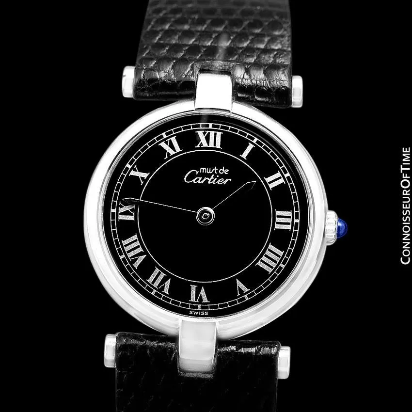 Must De Cartier Vendome Ladies Watch - Sterling Silver