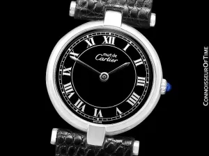 Must De Cartier Vendome Ladies Watch - Sterling Silver