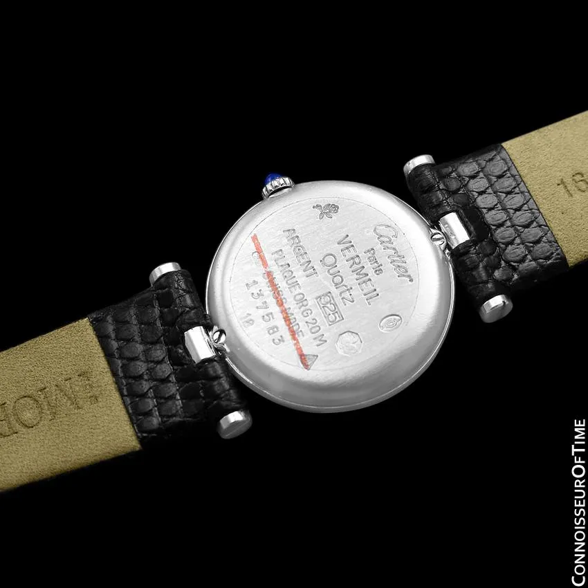 Must De Cartier Vendome Ladies Watch - Sterling Silver