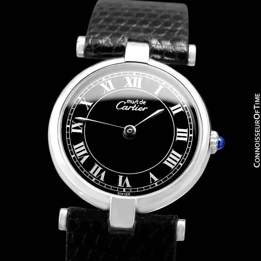 Must De Cartier Vendome Ladies Watch - Sterling Silver