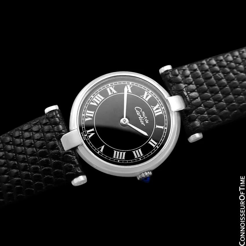 Must De Cartier Vendome Ladies Watch - Sterling Silver