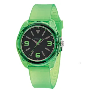 Neon Green Colours Waterproof Watch