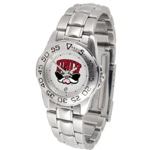 Nevada Las Vegas Rebels Ladies Steel Band Sports Watch