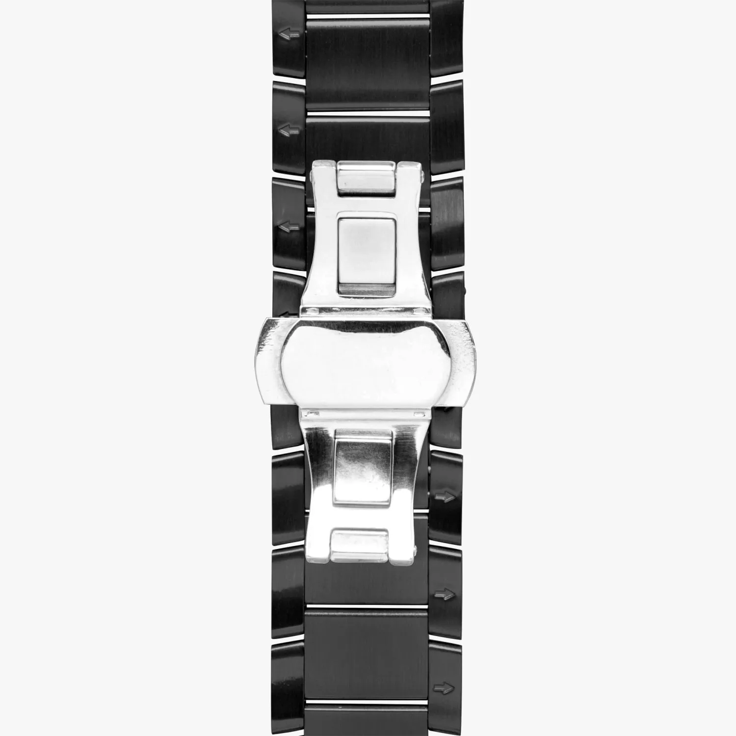 New  Zebra Drip - Tablue Steel Strap Automatic Watch (With Indicators)