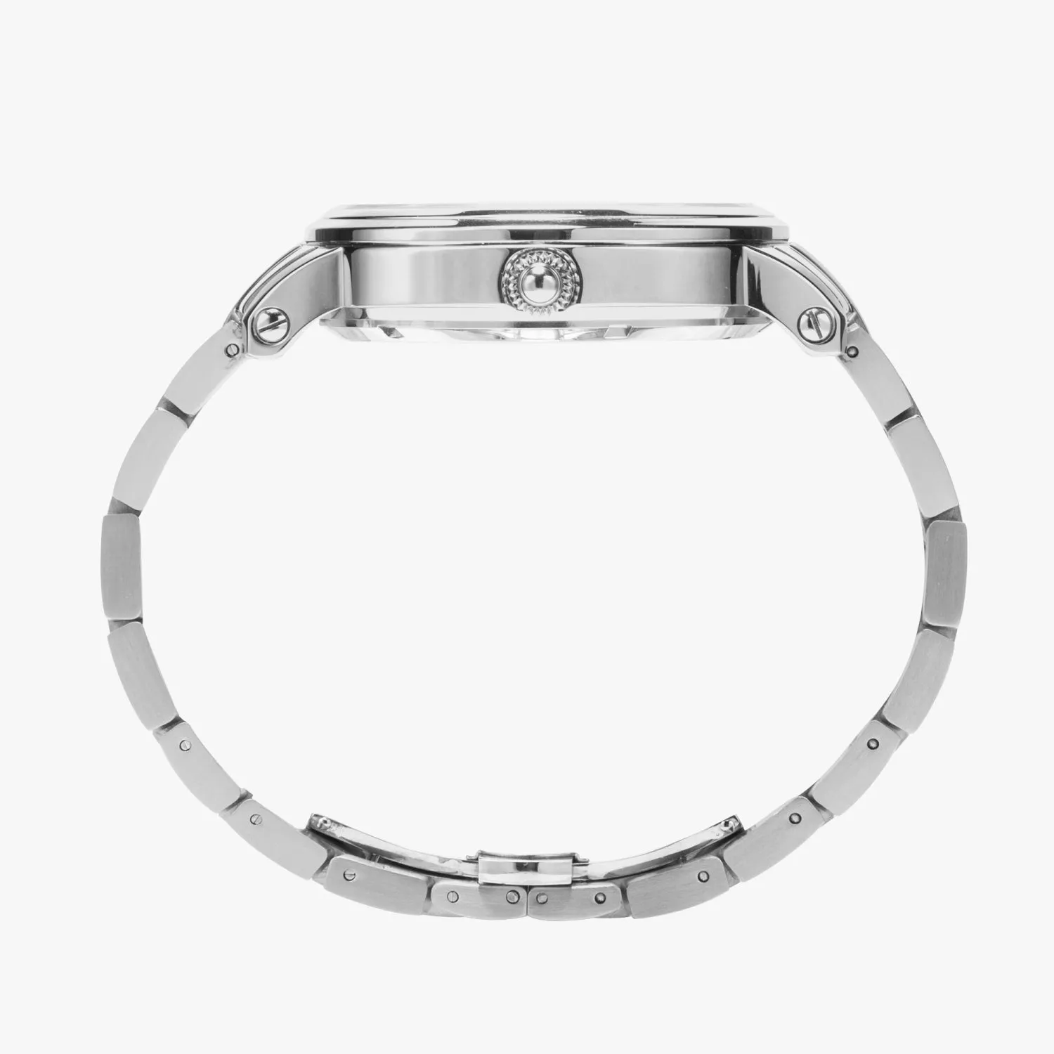 New  Zebra Drip - Tablue Steel Strap Automatic Watch (With Indicators)