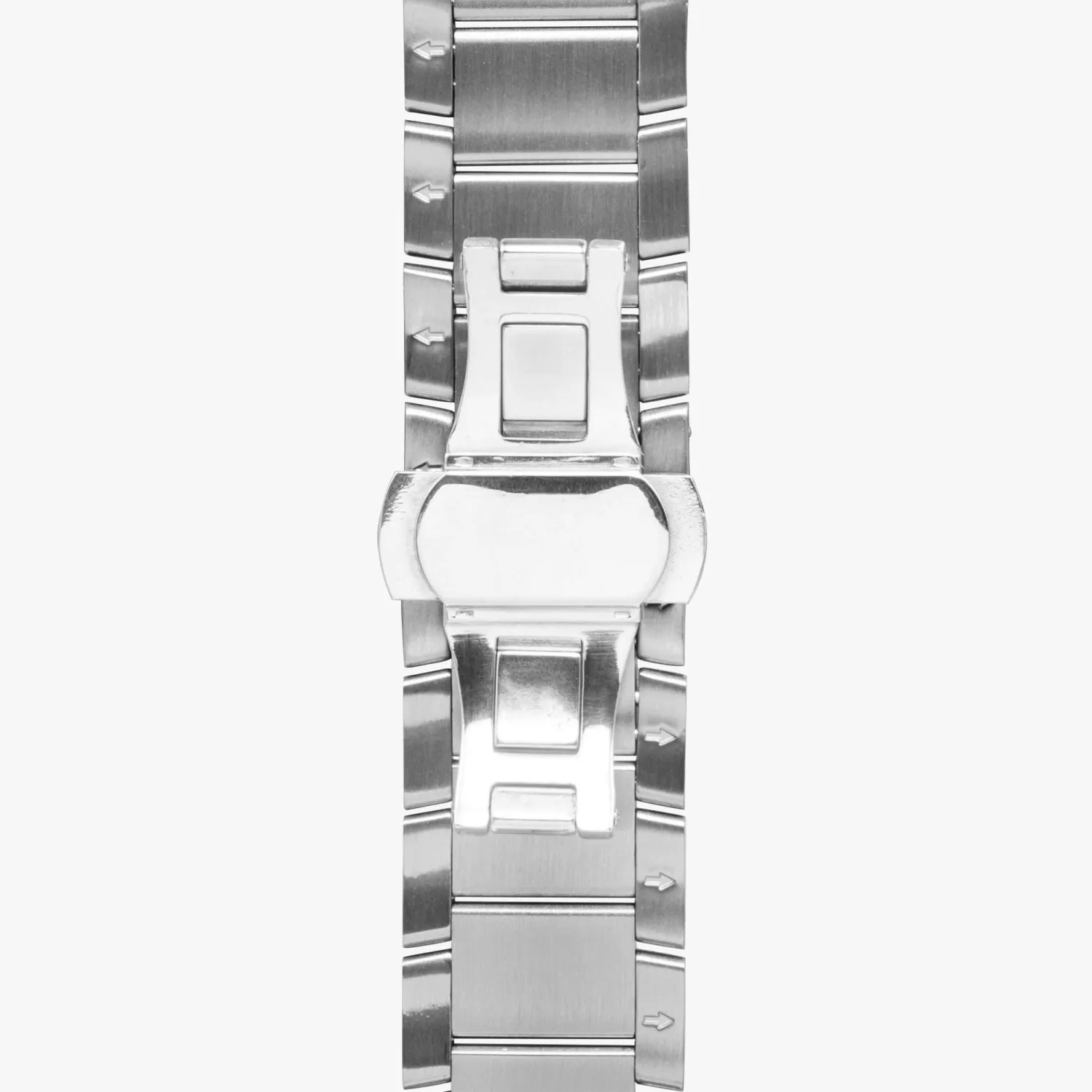 New  Zebra Drip - Tablue Steel Strap Automatic Watch (With Indicators)
