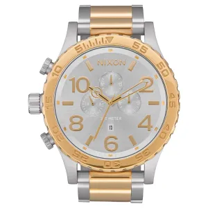 Nixon 51-30 Chrono 2024 Watch - Silver/Gold