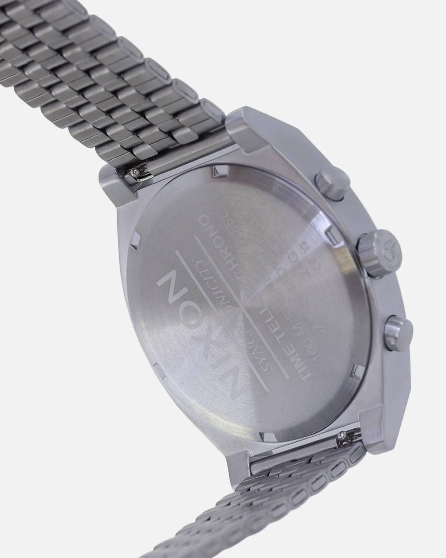 Nixon Time Teller Chrono Chrome/Black