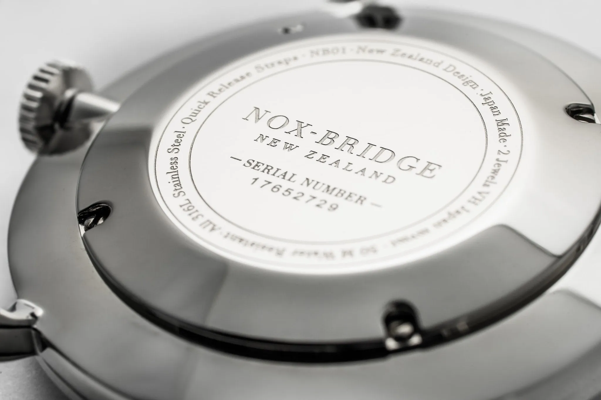 Noxbridge Classic Alcyone Silver 36MM AS36