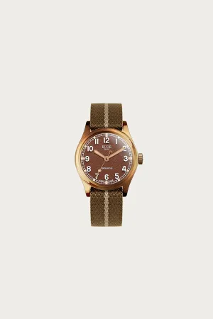 Old Smith - 90-002 - Brown Dial/Bronze Case - Nato Strap