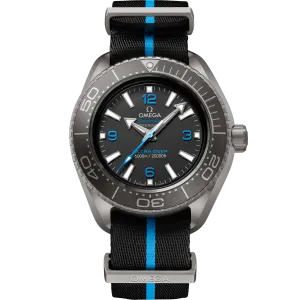 Omega Seamaster Planet Ocean 6000M 45.5 mm, titanium on NATO strap