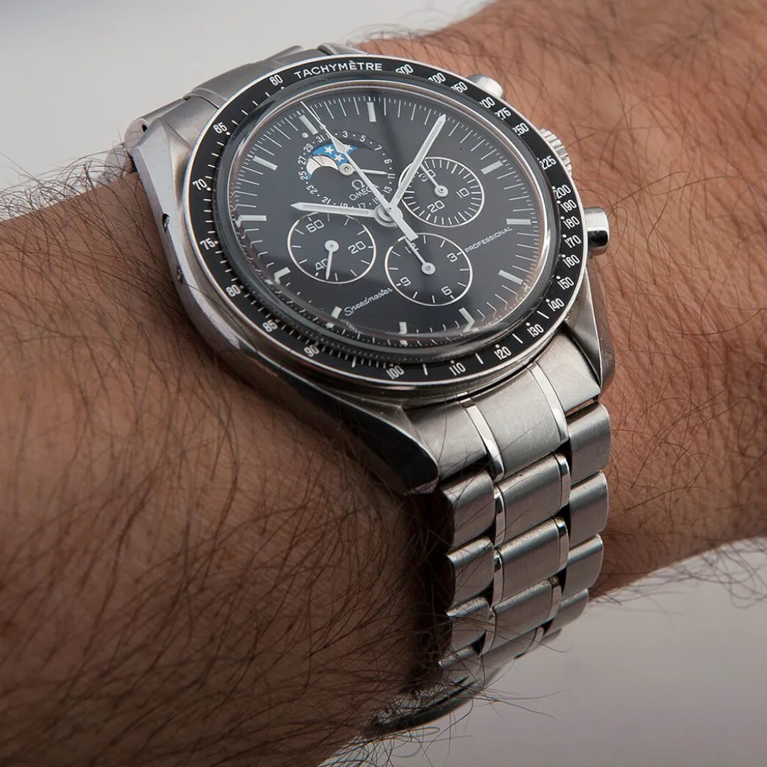 Omega Speedmaster Moonwatch – Professional – Moonphase – Sapphire – Unworn – Full Set