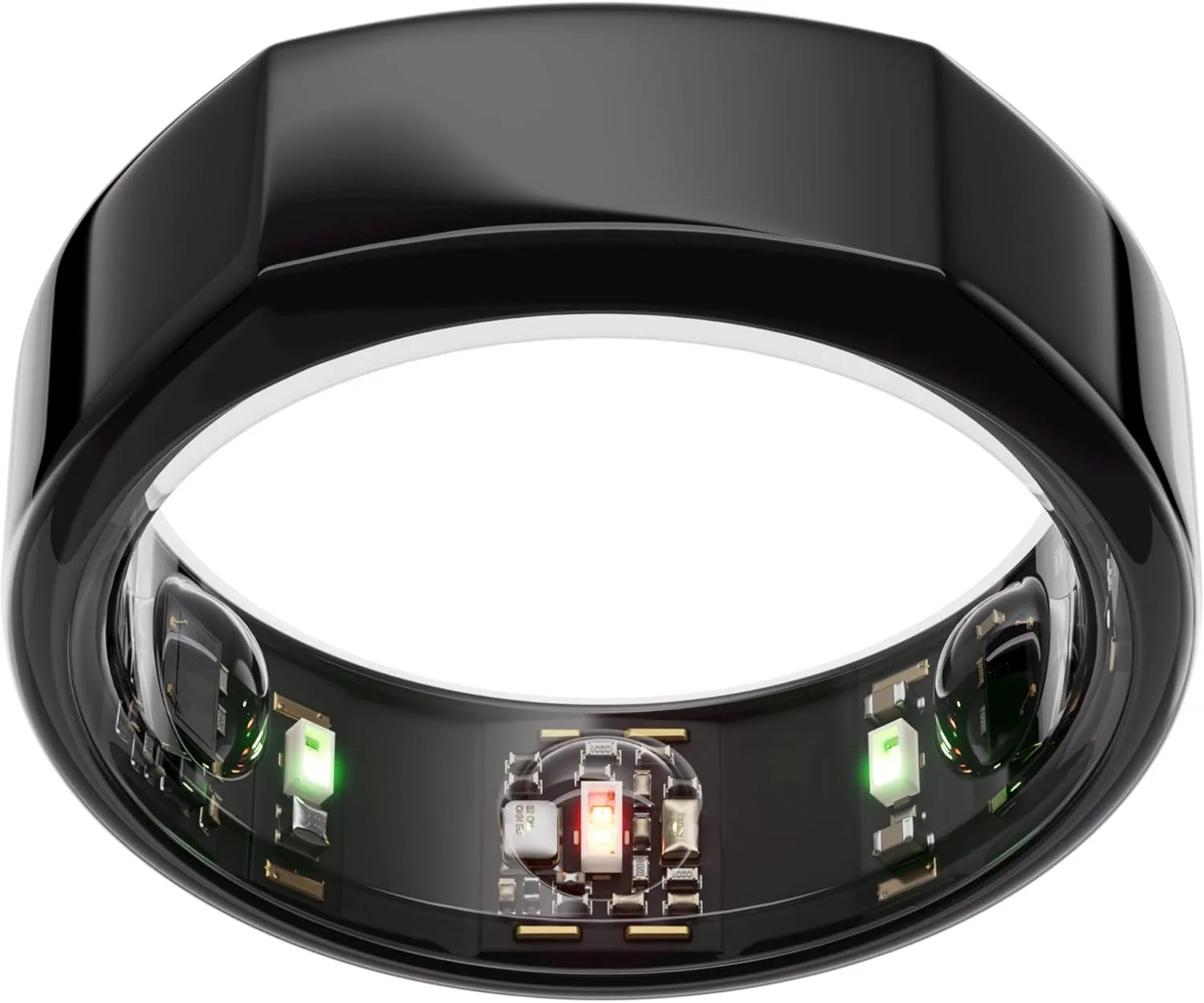 Oura Ring Gen3 Heritage - Black - Size 10 - Smart Ring - Size First with Oura Ring Gen3 Sizing Kit - Sleep Tracking Wearable - Heart Rate - Fitness Tracker - 5-7 Days Battery Life