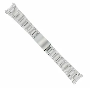 OYSTER WATCH BAND FOR INVICTA 20MM 9937  8926OB PRO DIVER WATCH MATTE SOLID END
