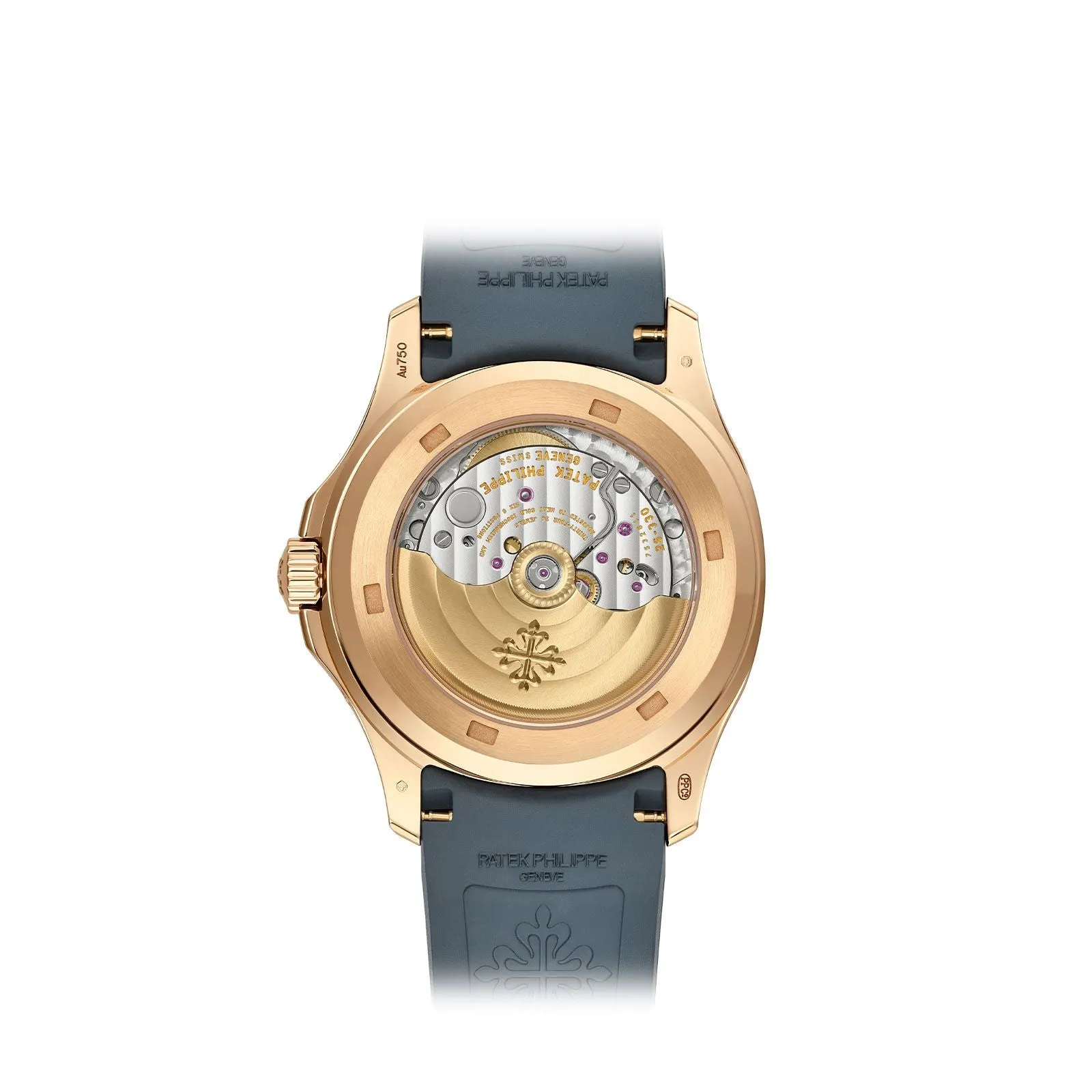 Patek Philippe Aquanaut Annual Calendar & Moon Phases, Blue Grey Dial 5261R-001