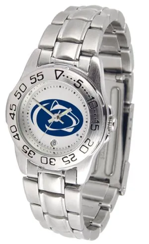 Penn State Nittany Lions Ladies Steel Band Sports Watch