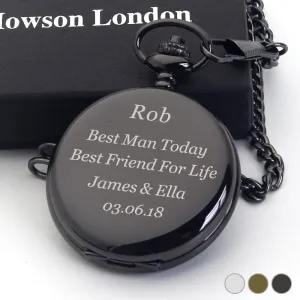 Personalised  Pocket Watch