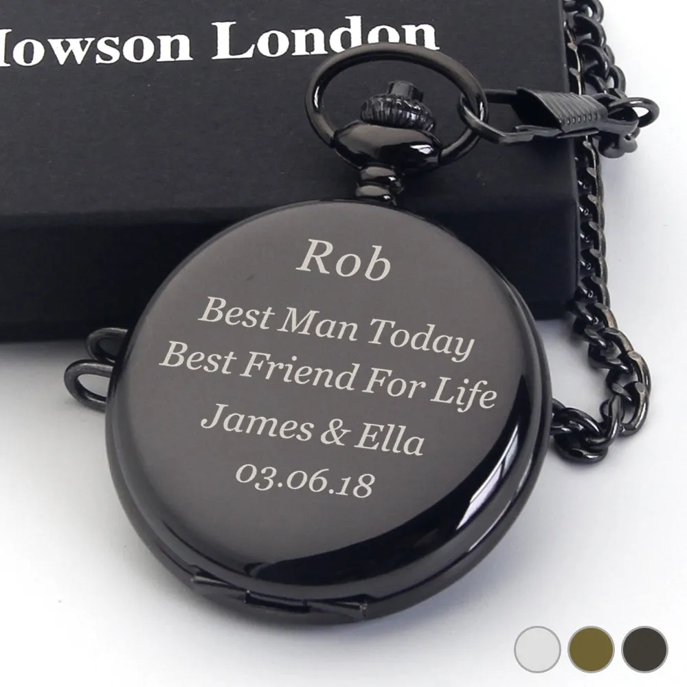 Personalised  Pocket Watch