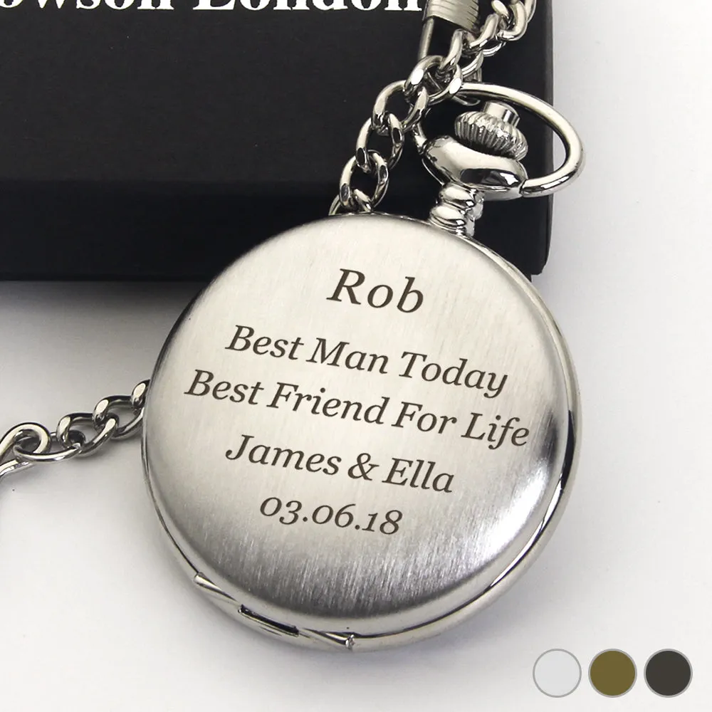 Personalised  Pocket Watch