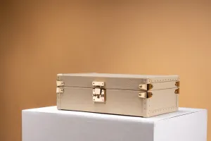 Petra Watch Case - Togo Light Cream