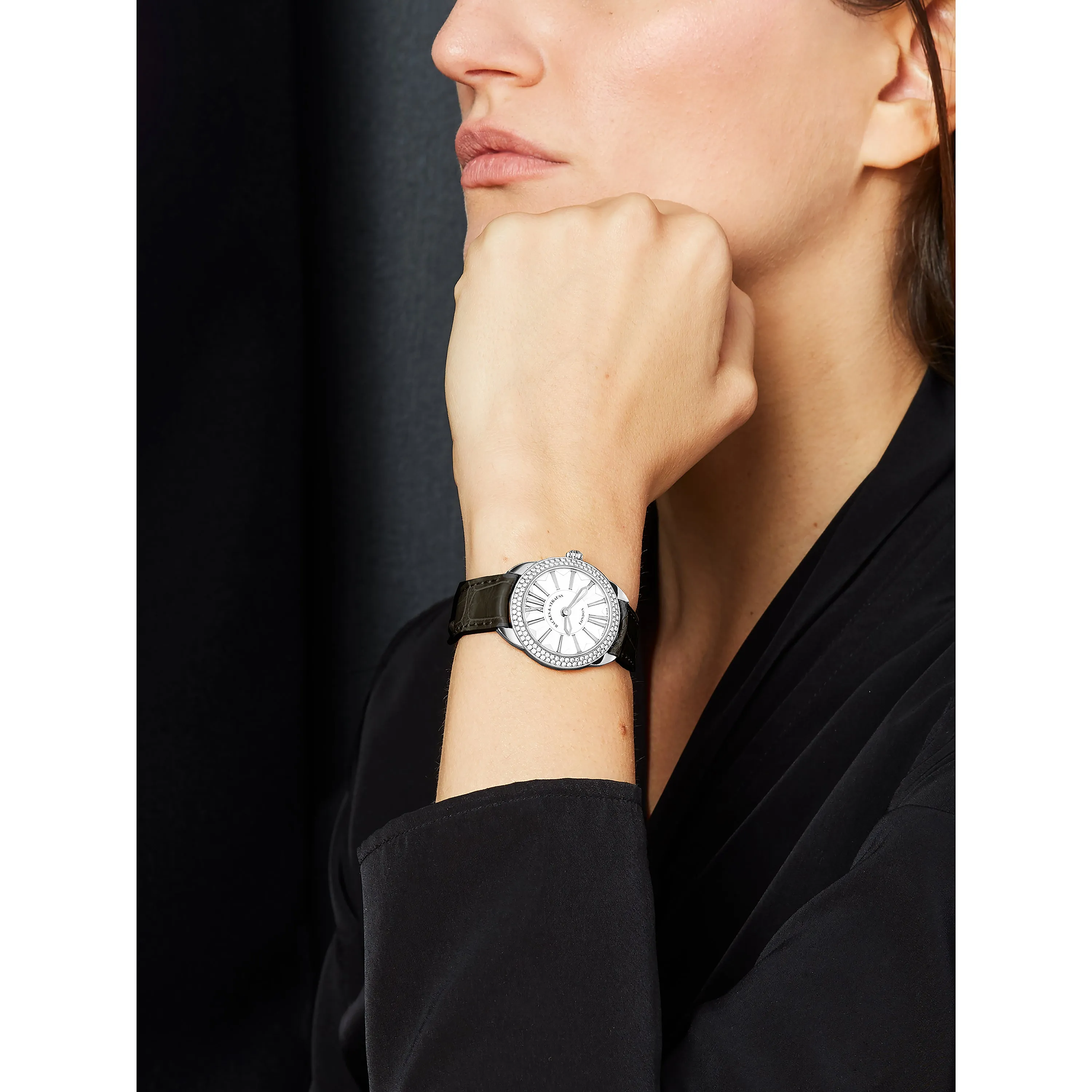 Piccadilly Renaissance Mayfair 33 Luxury Steel Diamond Watch