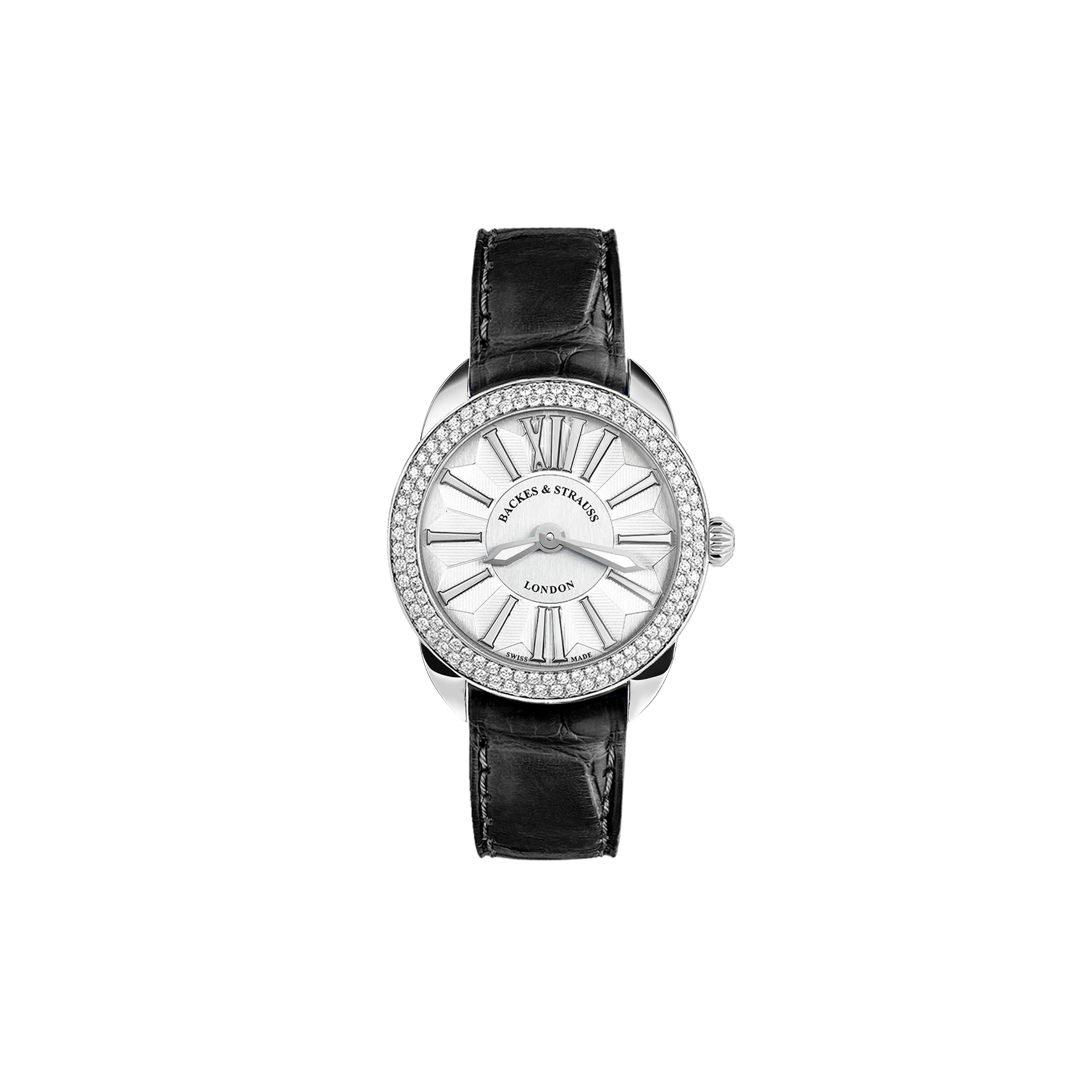 Piccadilly Renaissance Mayfair 33 Luxury Steel Diamond Watch