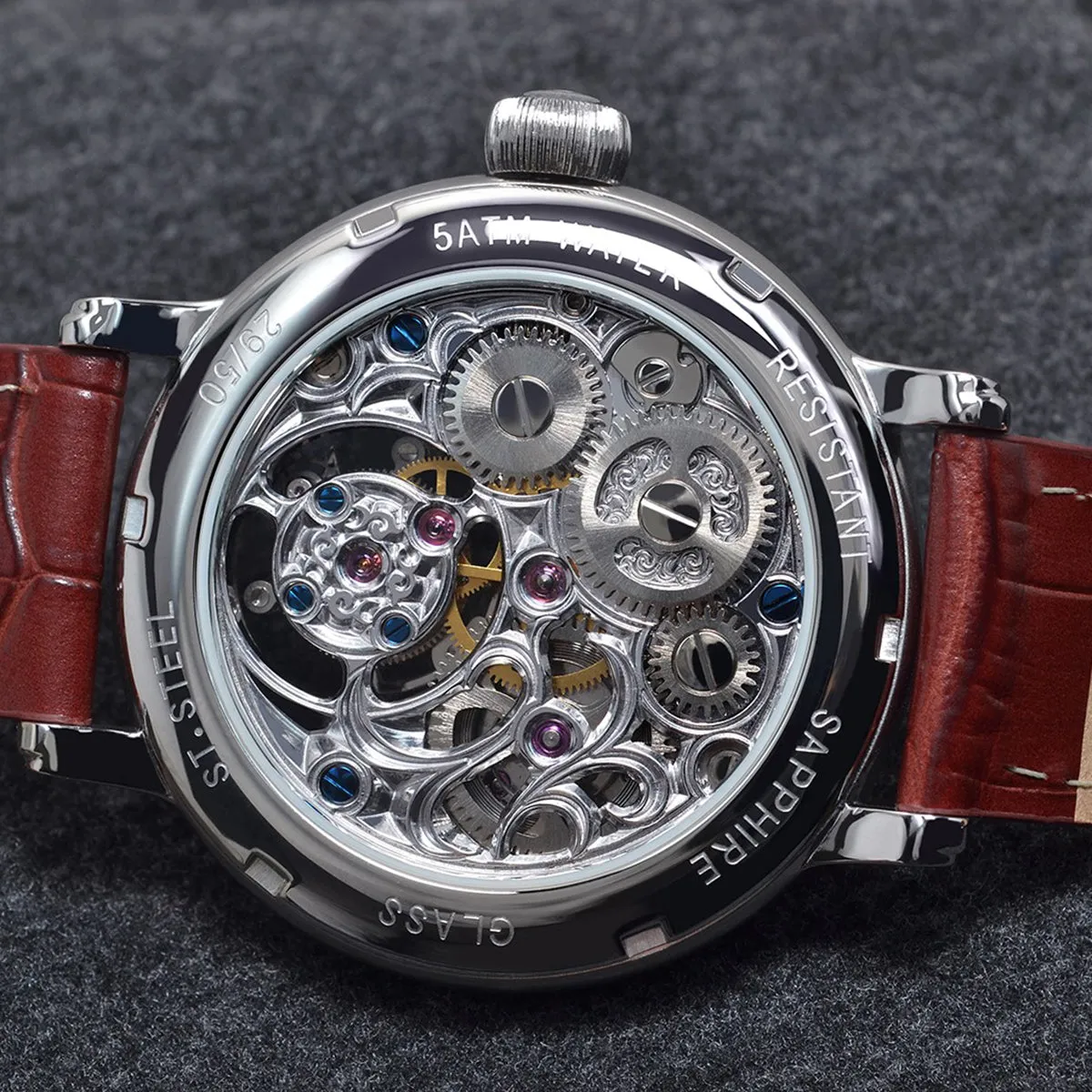 POLJOT INTERNATIONAL Tourbillon Skeleton 3360.T05