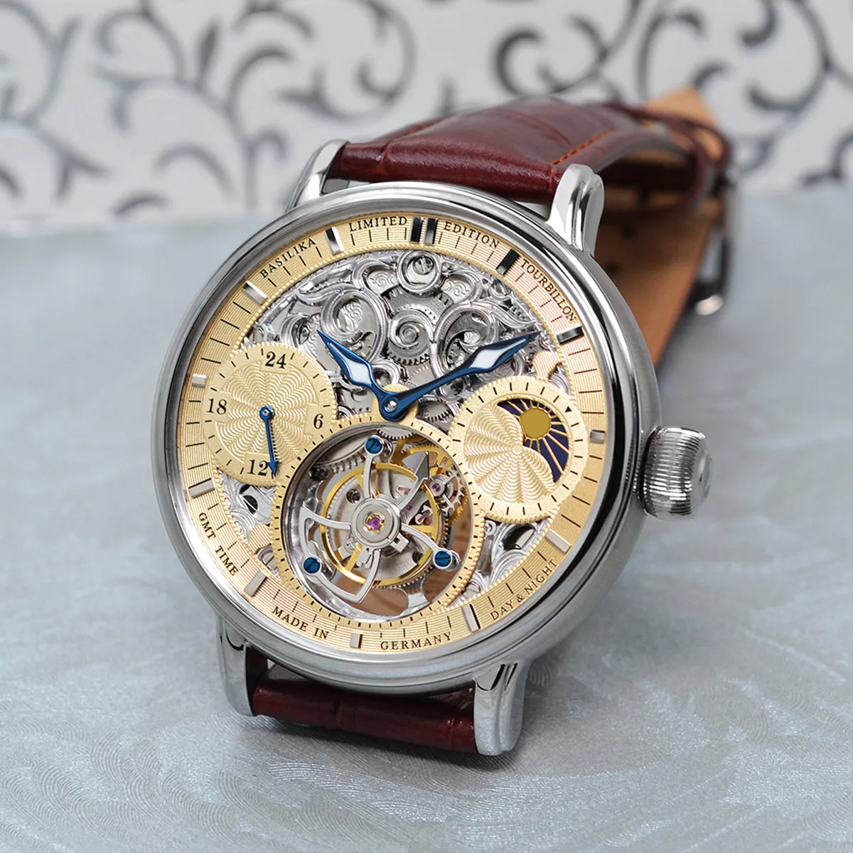 POLJOT INTERNATIONAL Tourbillon Skeleton 3360.T05