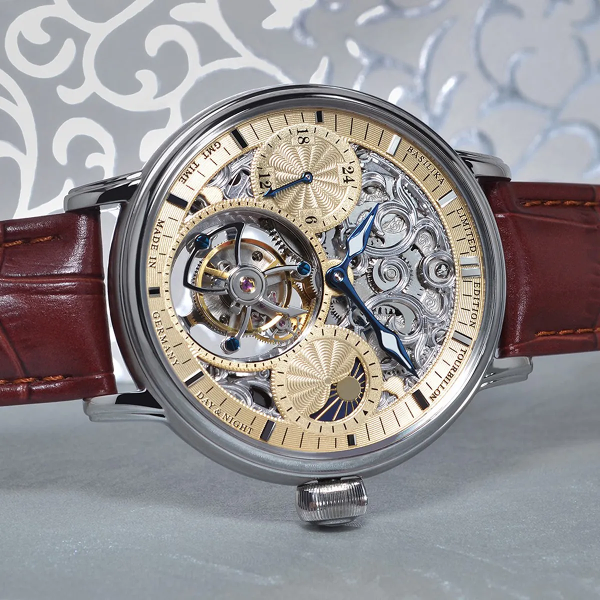 POLJOT INTERNATIONAL Tourbillon Skeleton 3360.T05