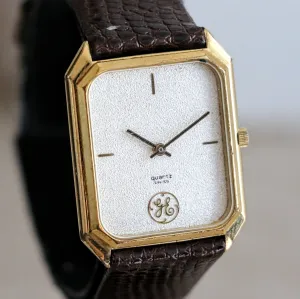 Private Label Watch GENERAL ELECTRIC Swiss Made Quartz Wristwatch ETA 256.031