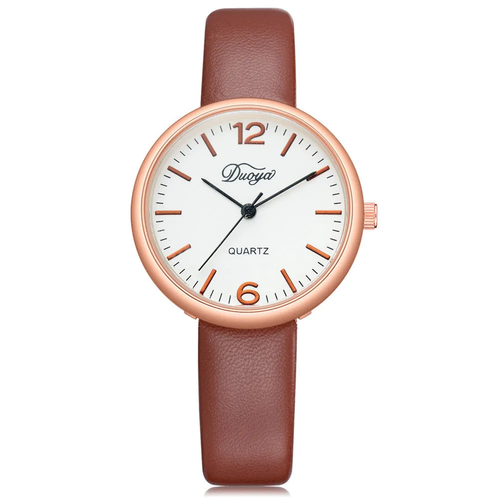 Quartz Fashion Women Men Couple Watch  Analog
