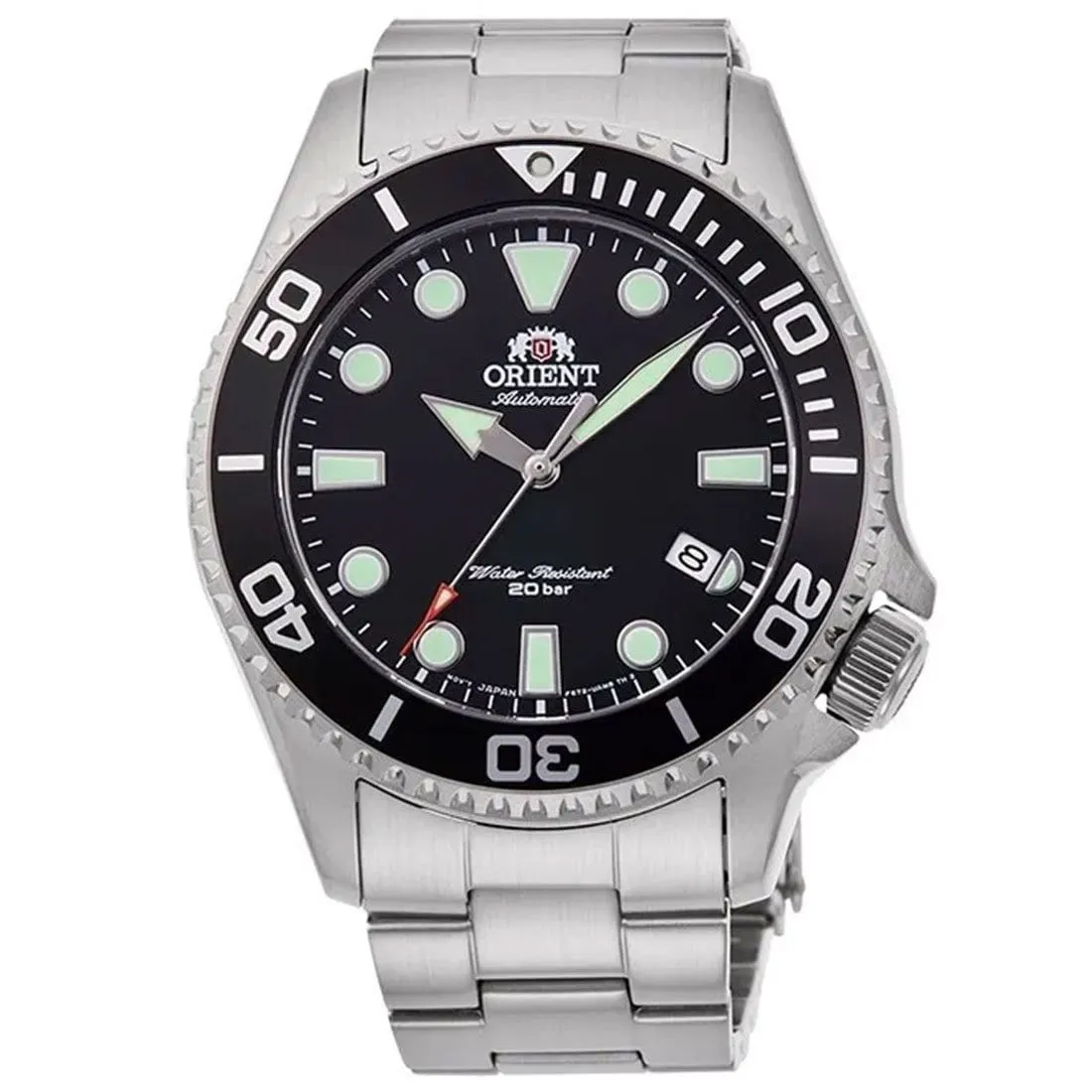 RA-AC0K01B10B RA-AC0K01B Orient Automatic Black Dial WR200m Watch