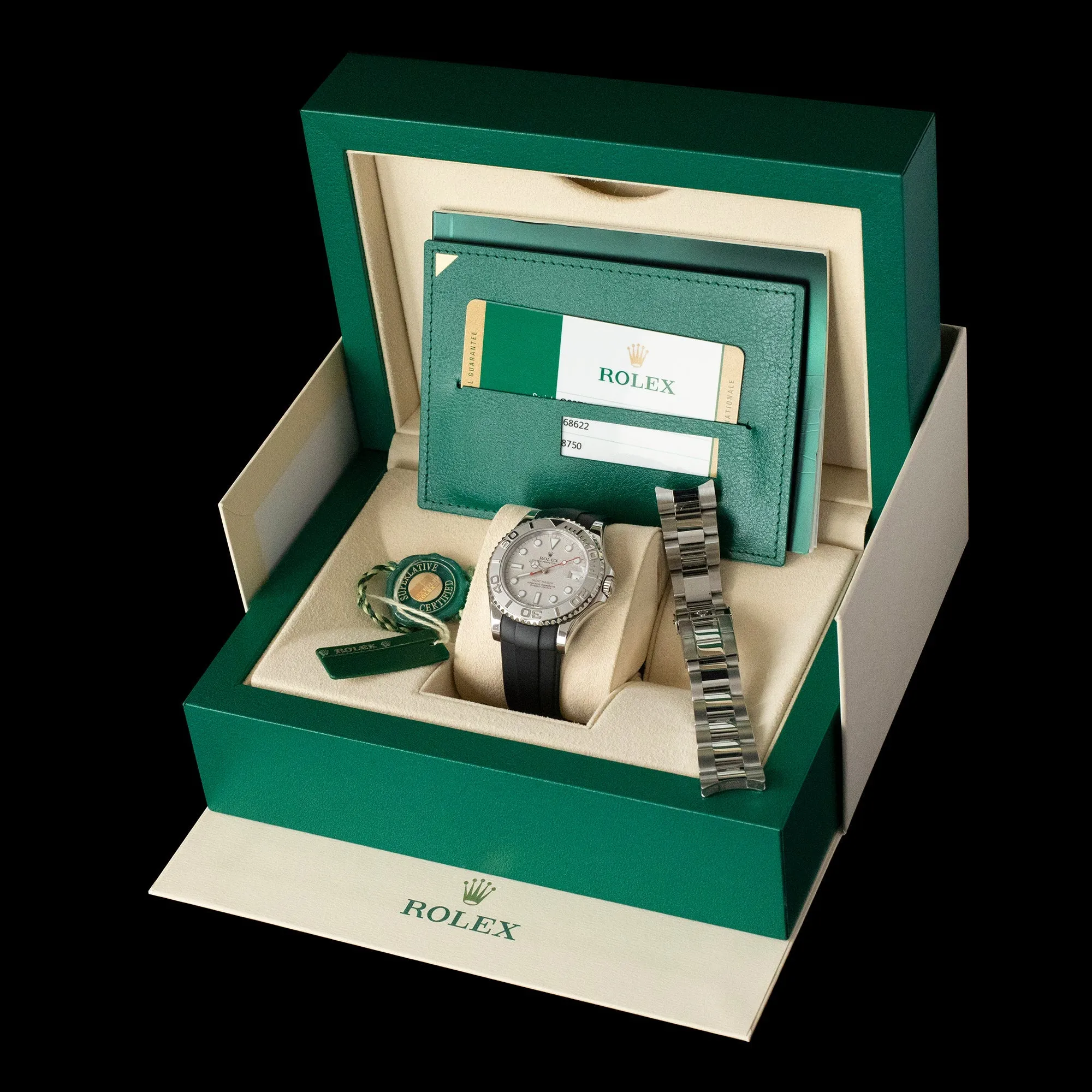 Rolex - 2019 Yacht-Master 35 Platinum/Steel