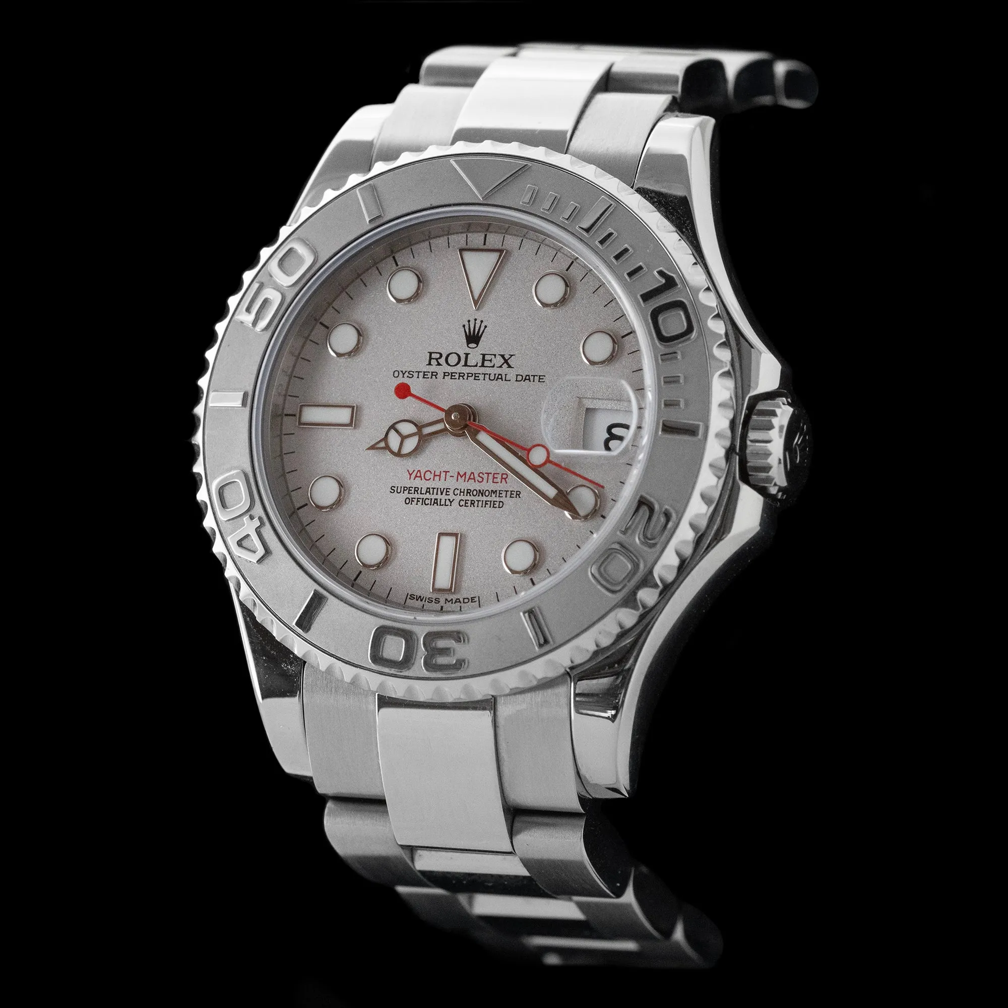 Rolex - 2019 Yacht-Master 35 Platinum/Steel