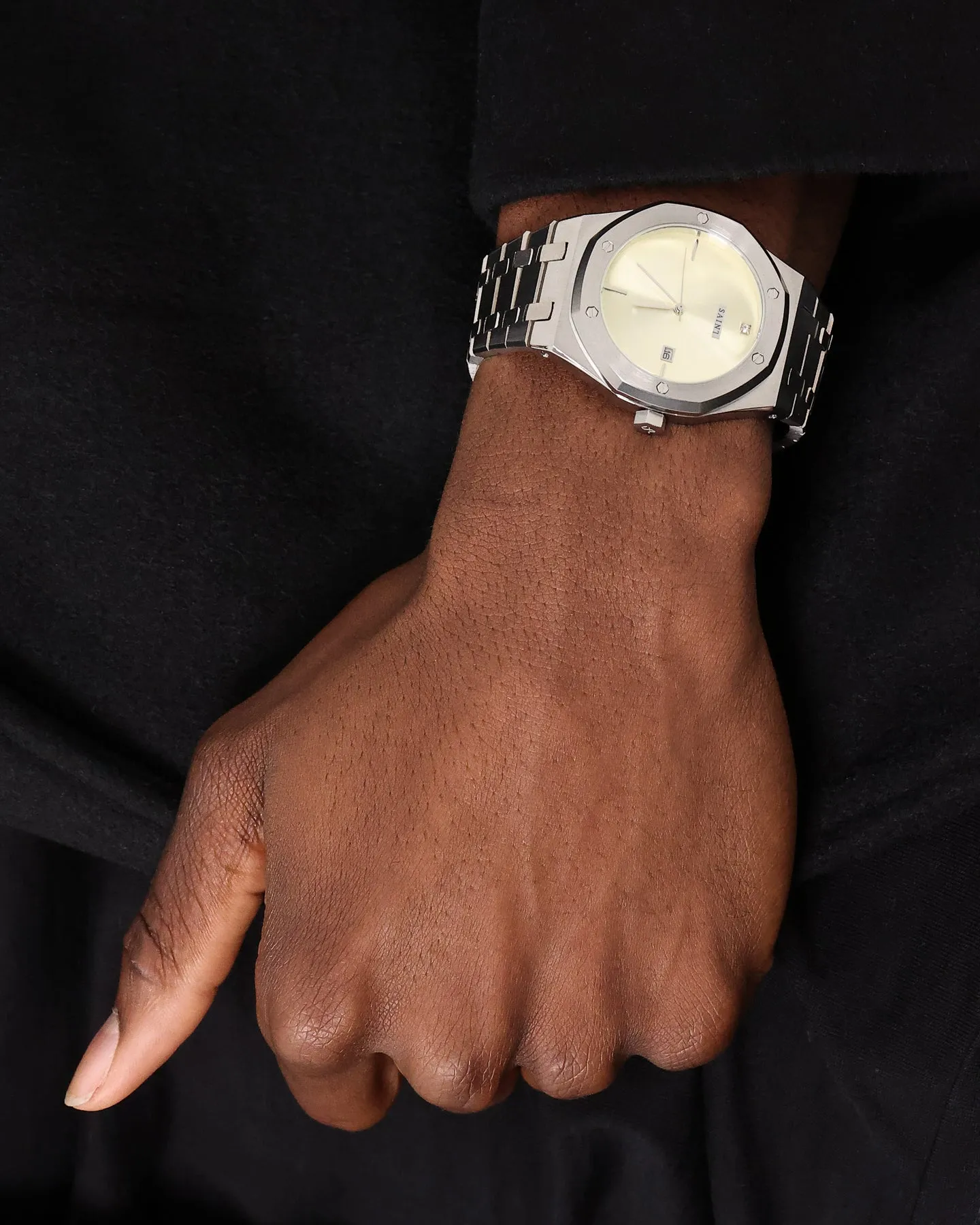 Saint Morta Diamond Medio Watch Silver/Diamond