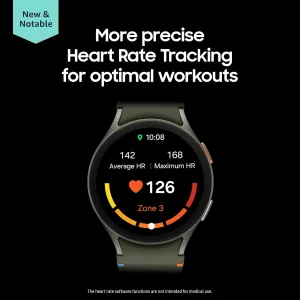 Samsung Galaxy Watch 7 44mm Bluetooth AI Smartwatch   Free SmartTag2 Bundle, Energy Score, Wellness Tips, Heart Rate Tracking, Sleep Monitor, Fitness Tracker, 2024, Green [US Version]