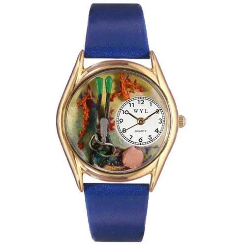 Scuba Diving Watch Small Gold Style