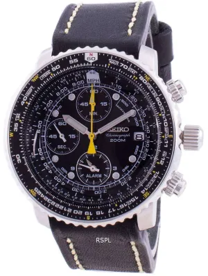 Seiko Pilots Flight SNA411P1-VAR-LS16 Quartz Chronograph 200M Mens Watch