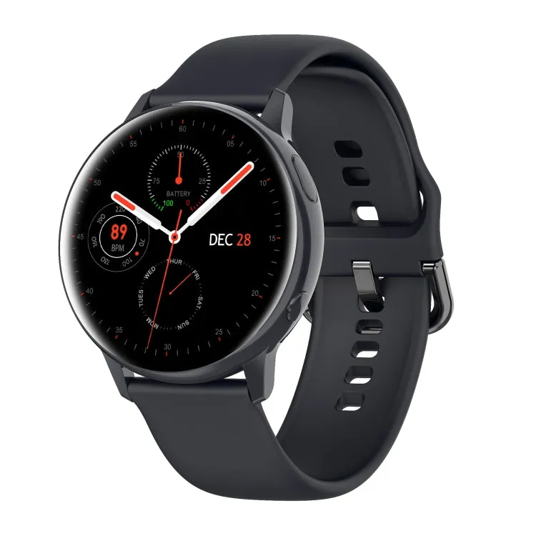 SG2 1.2 inch AMOLED Screen Smart Watch, IP68 Waterproof, Support Music Control / Bluetooth Photograph / Heart Rate Monitor / Blood Pressure Monitoring(Black)