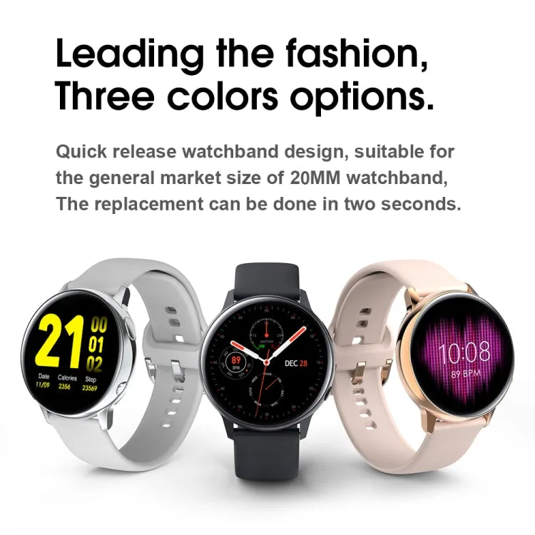 SG2 1.2 inch AMOLED Screen Smart Watch, IP68 Waterproof, Support Music Control / Bluetooth Photograph / Heart Rate Monitor / Blood Pressure Monitoring(Black)