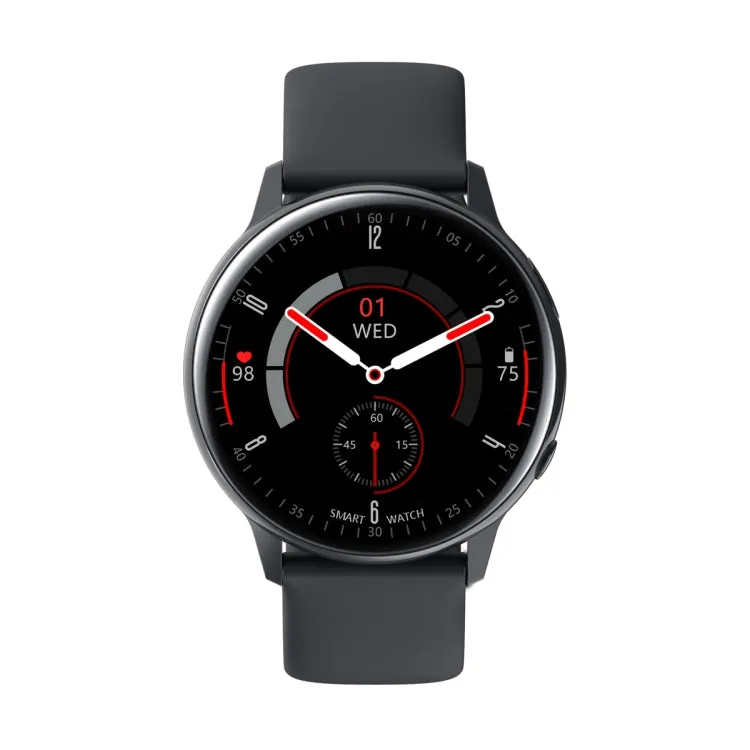 SG2 1.2 inch AMOLED Screen Smart Watch, IP68 Waterproof, Support Music Control / Bluetooth Photograph / Heart Rate Monitor / Blood Pressure Monitoring(Black)