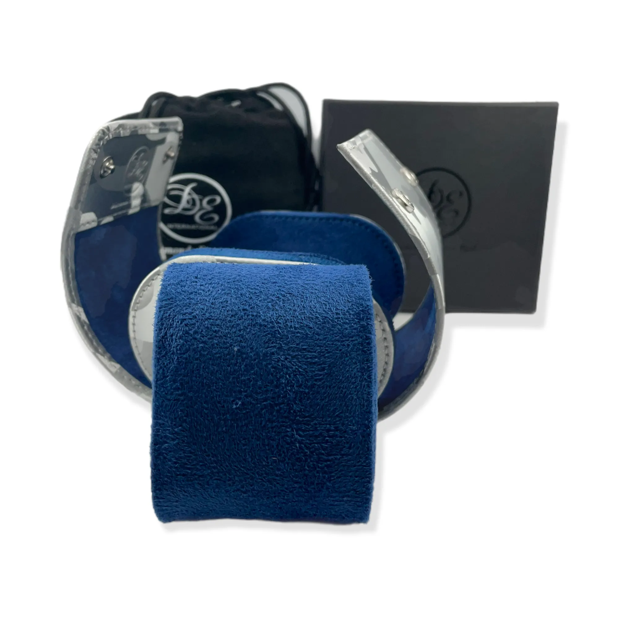 Silver Camouflage Watch Roll Travel Case - Single Slot (Watches shown in pictures are sold separately)