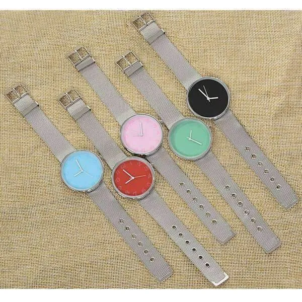 Stainless Mesh Band Watch