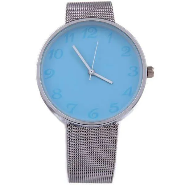 Stainless Mesh Band Watch