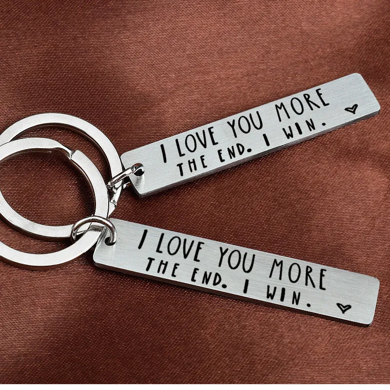 Stainless Steel  Valentine's Day Gift Keychain