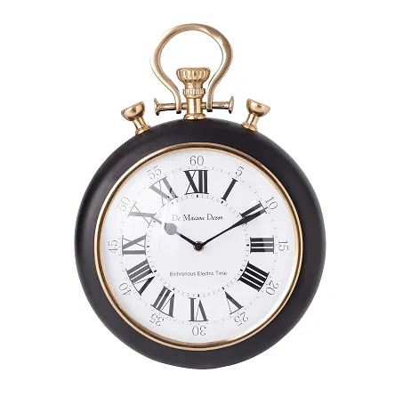 Sullivan - the Gold and Black wall clock