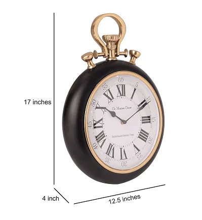 Sullivan - the Gold and Black wall clock