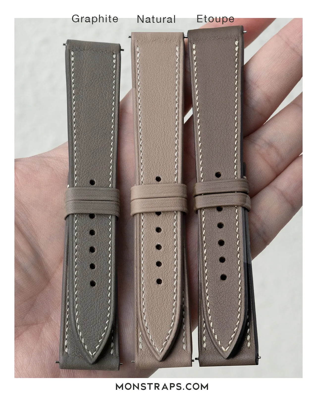 Swift Leather Strap (Graphite)