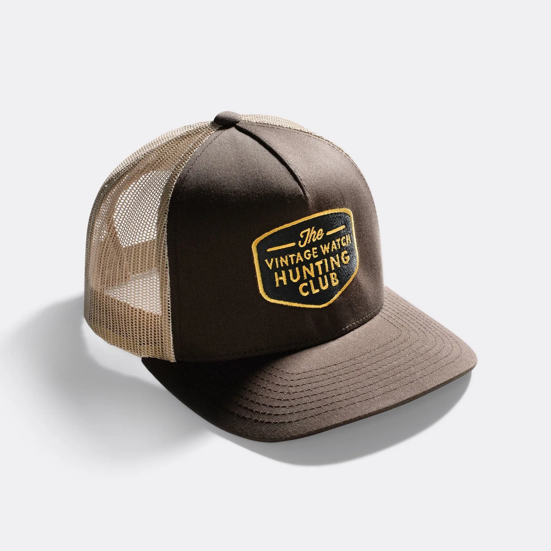 The Vintage Watch Hunting Club Brown Ballcap